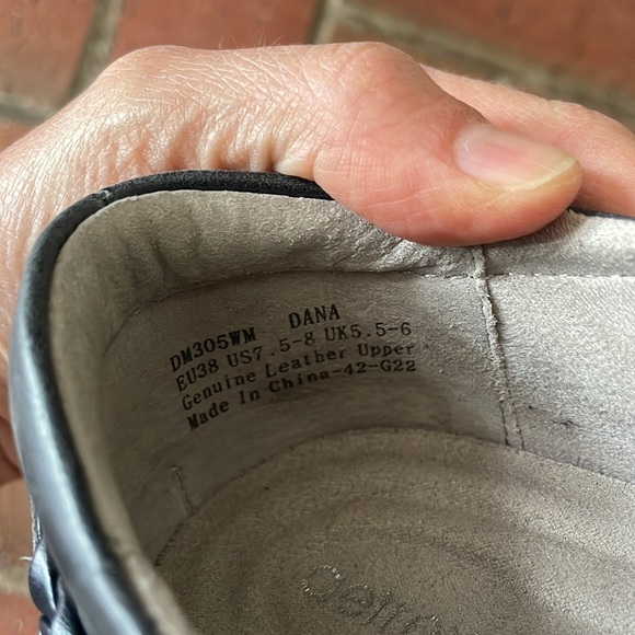 WOMEN'S AETREX DANA LACE UP OXFORD | NAVY - Picture 8 of 8